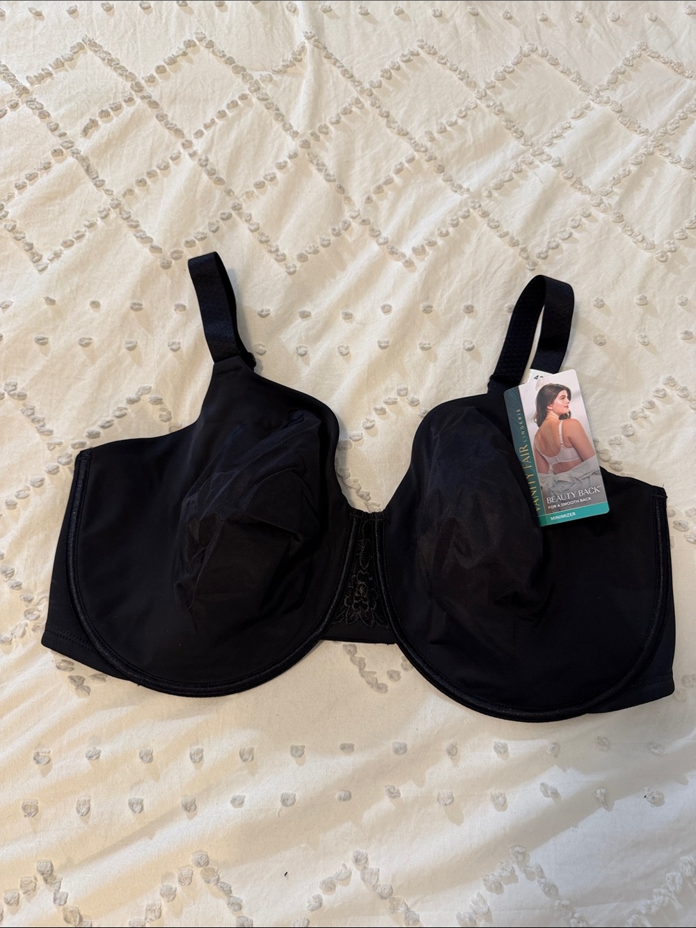 Vanity Fair Black Full Coverage Underwire Bra